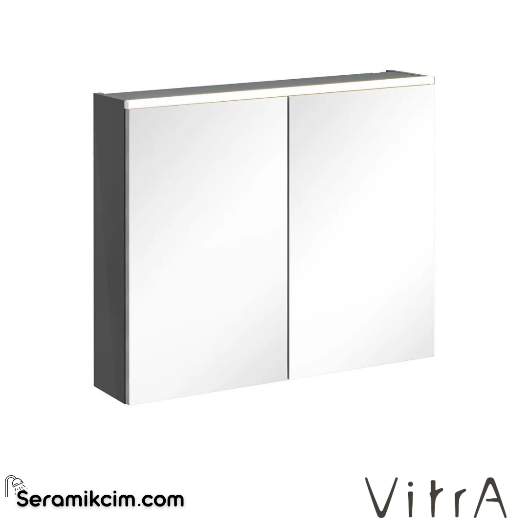 Vitra Core Dolaplı Ayna, 80cm, Aydınlatmalı - 67602