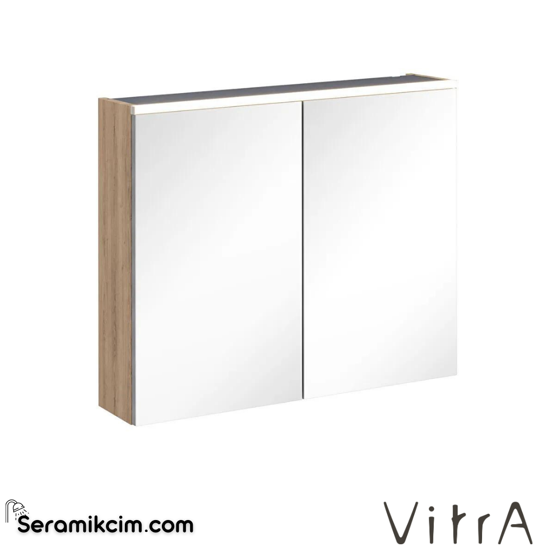 Vitra Core Dolaplı Ayna, 80cm, Aydınlatmalı - 67607