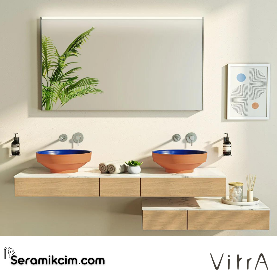 Vitra Core Düz Ayna, 120cm, Aydınlatmalı - 66917