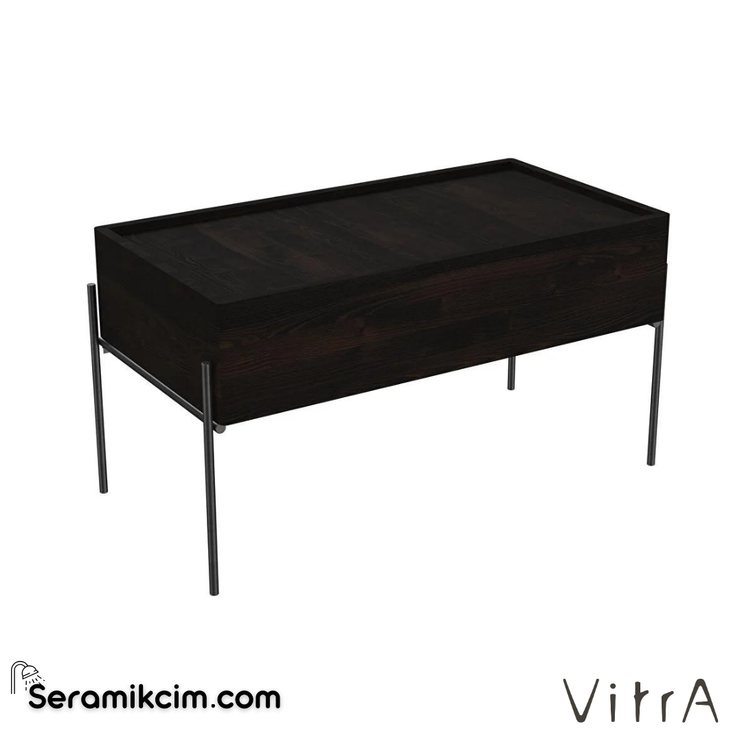 Vitra Equal Alt Ünite, 80 Cm, Karaağaç - 64110
