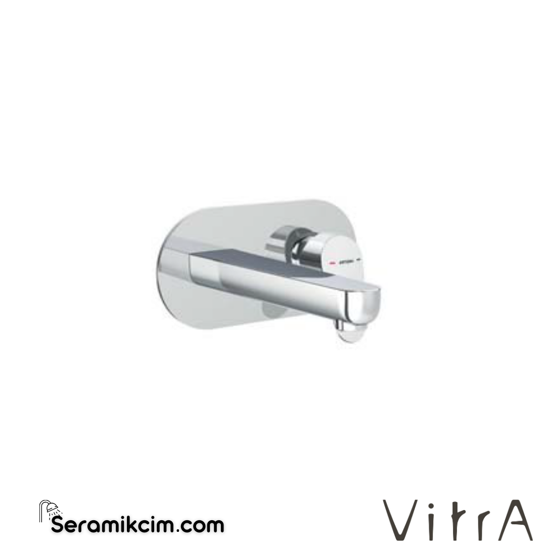 VitrA Flow Round Ankastre Lavabo Bataryası (sıva üstü grubu) Krom A43167 - A43167