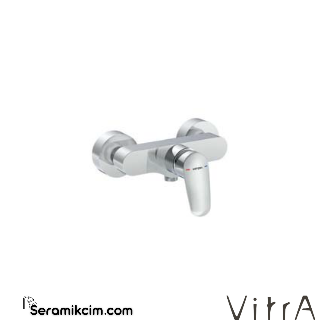 VitrA Flow Round Duş Bataryası Krom A42930 - A42930