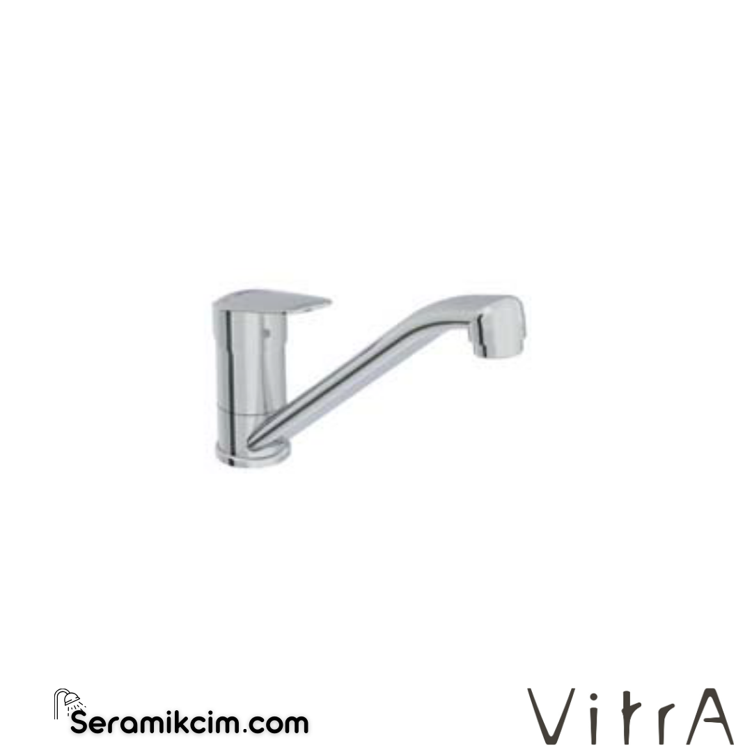 VitrA Flow Round Eviye Bataryası (Pencere Önü) Krom A43429 - A43429