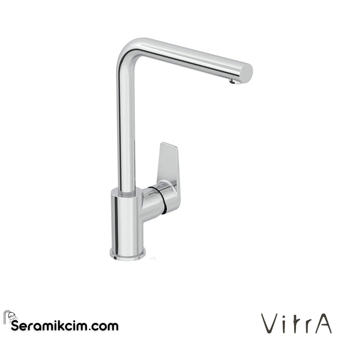 VitrA Flow Square Eviye Bataryası Krom A43396 - A43396