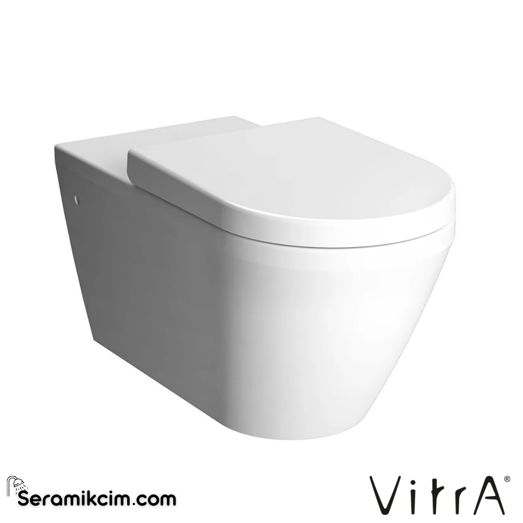 VitrA Integra Asma Klozet Rim-ex, Gizli Montajlı, Özel İhtiyaç, 70 cm Taharet Borulu, Taharet Borusu Girişi Sıva Altı Uygulamalı, Beyaz - 7098B003-0090