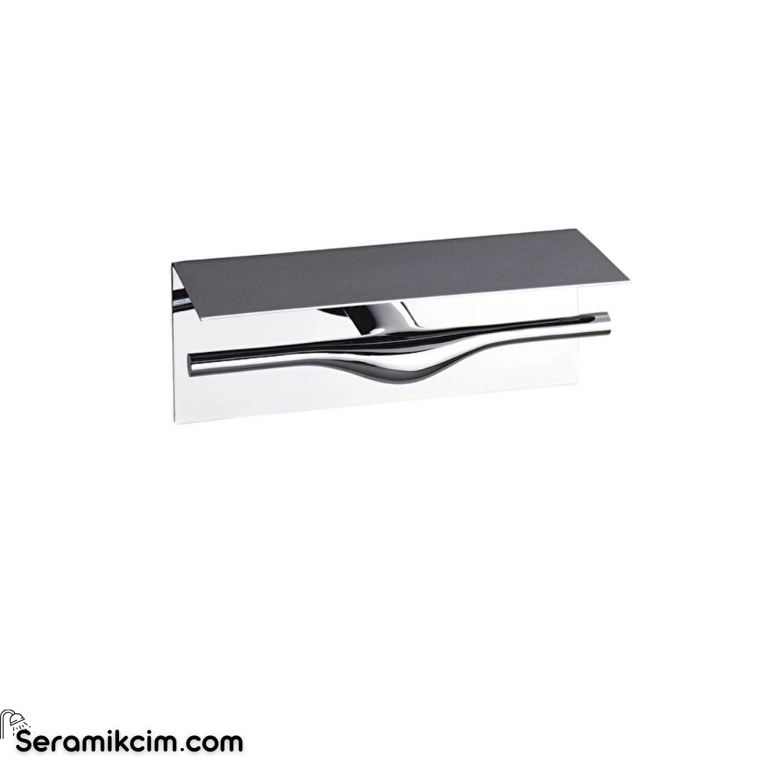 Vitra Istanbul Tuvalet Kağıtlığı(İkili, Etajerli) A48016
