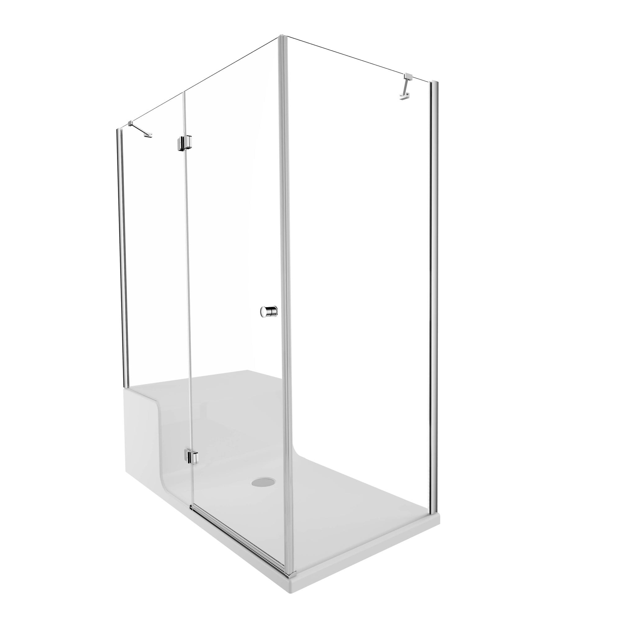 Vitra Kdü-Roomy Neo 150X080 cm Sol (U Duvar)+Ayak Panelli 65051104000