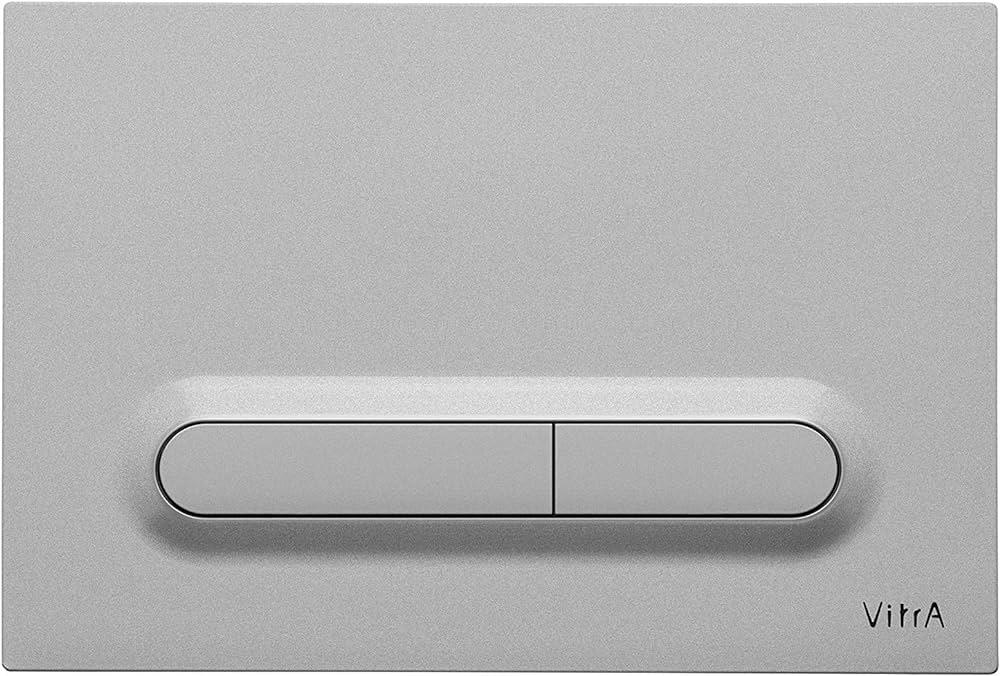 Vitra Loop T Kumanda Paneli, Parmak İzi Bırakmayan, Ekstra Hijyenik Kaplama, Mat Krom 740-0786