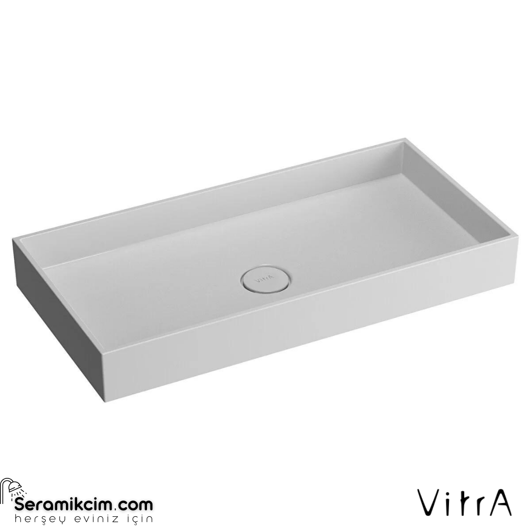 Vitra Memoria Infinit Çanak Lavabo Dikdörtgen, 80 Cm 