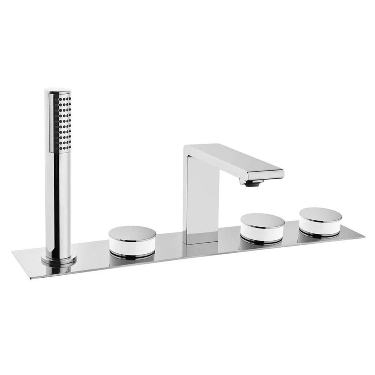 Vitra Memorıa Küvet Bataryası (5 Delikli) (Krom-Beyaz) - A4231657