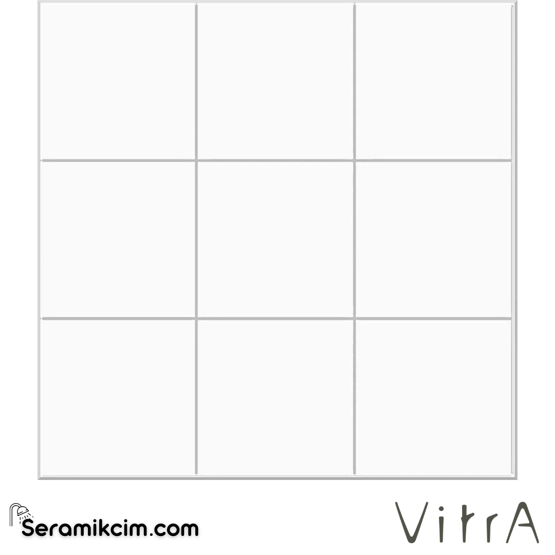 Vitra Miniworx 10X10 Ral 9016 Beyaz Parlak K50382380001VTE0 - K50382380001VTE0