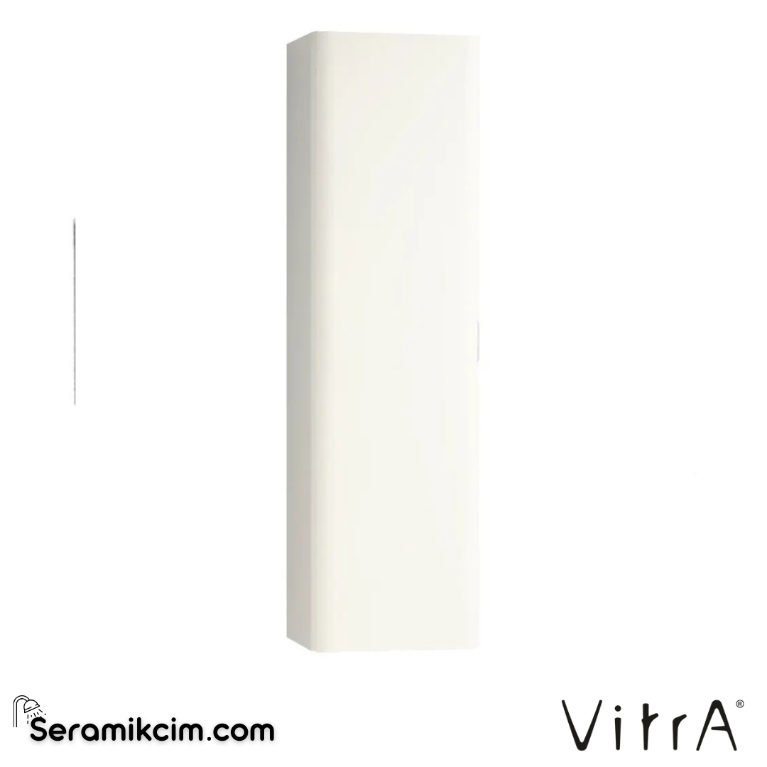 VitrA Nest Trendy Boy Dolabı 45 cm, kapaklı parlak beyaz, sağ 56428 - 56428