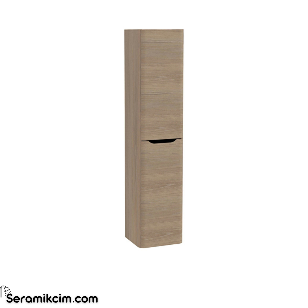 Vitra New Integra Round Boy Dolabı 40 Cm İki Kapaklı Altın Meşe Sağ 80003