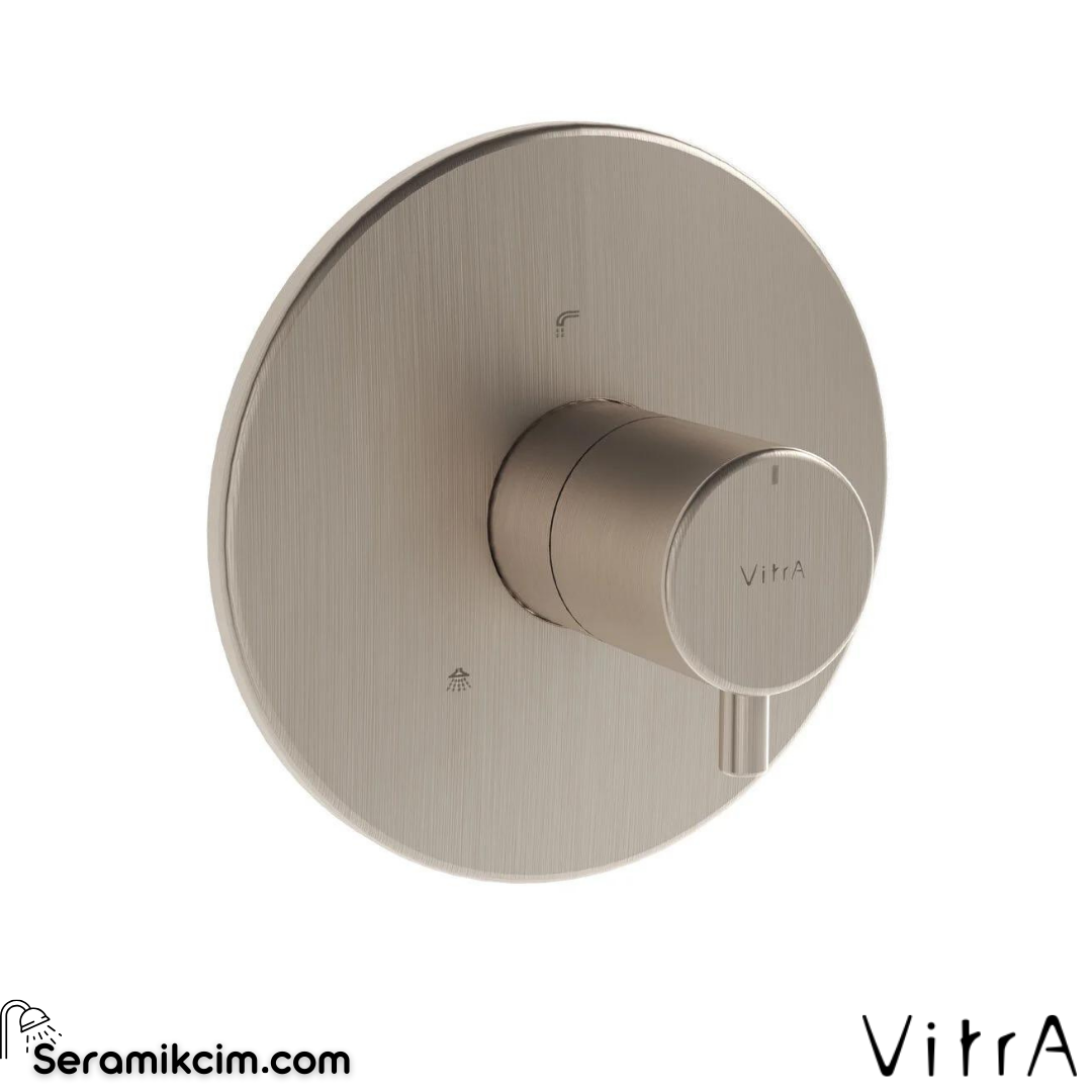 Vitra Origin Ankastre 3 Yollu Yönlendirici (V-Box Sıva Üstü Grubu), F.Nikel