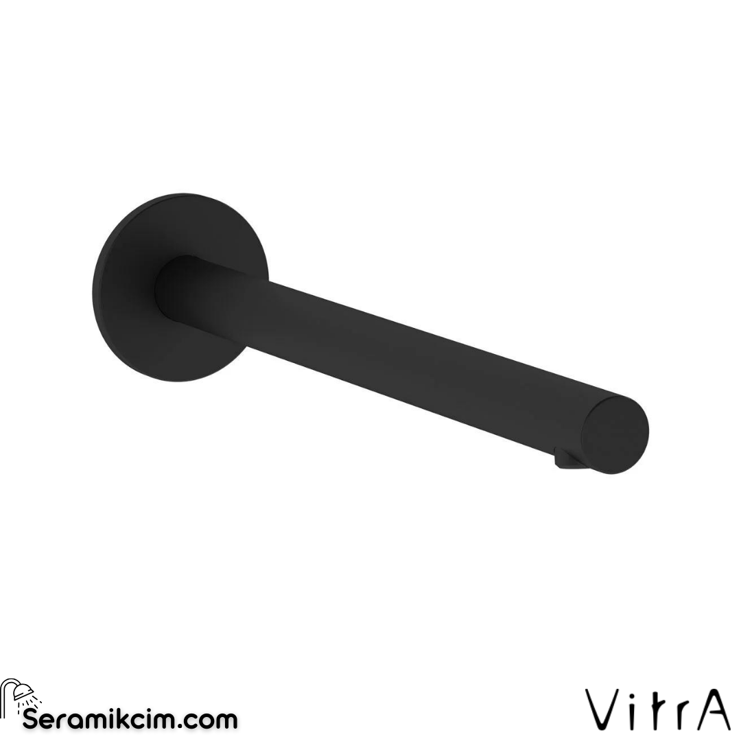 Vitra Origin Çıkış Ucu (Duvardan), Mat Siyah