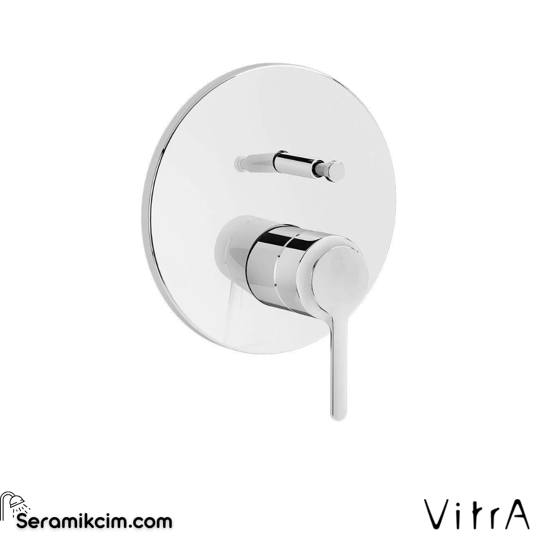 Vitra Origin Classic Ankastre Banyo Bataryası (Minibox) (Sıva Üstü Grubu), Krom