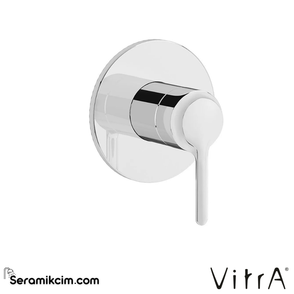 Vitra Origin Classic Ankastre Duş Bataryası (Minibox) (Sıva Üstü Grubu) Krom A42896 - A42896