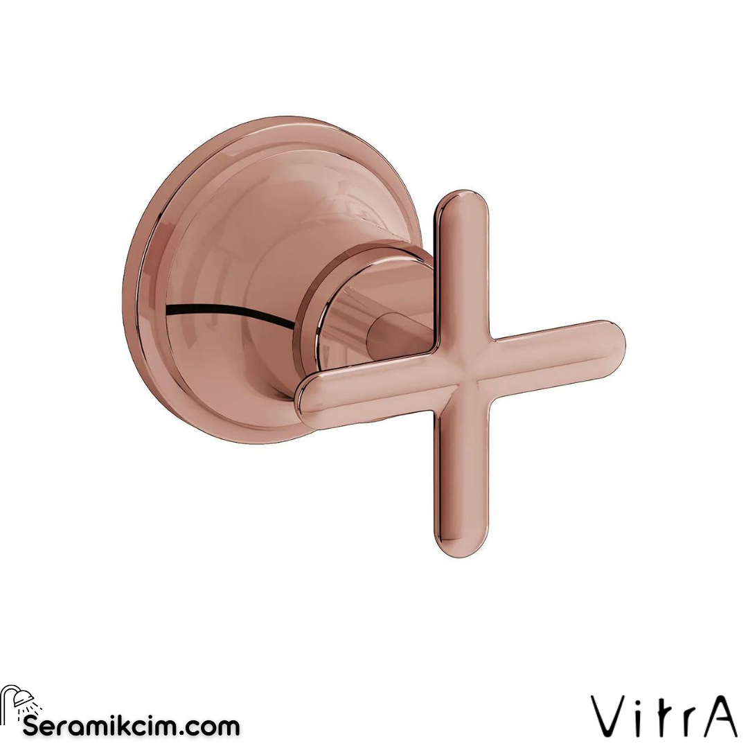 Vitra Origin Classic Ankastre Stop Valf, Soft Bakır