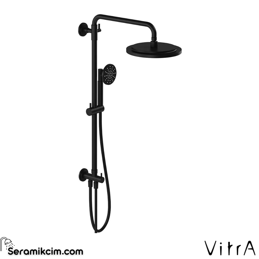 Vitra Origin Classic Duş Sistemi, Mat Siyah