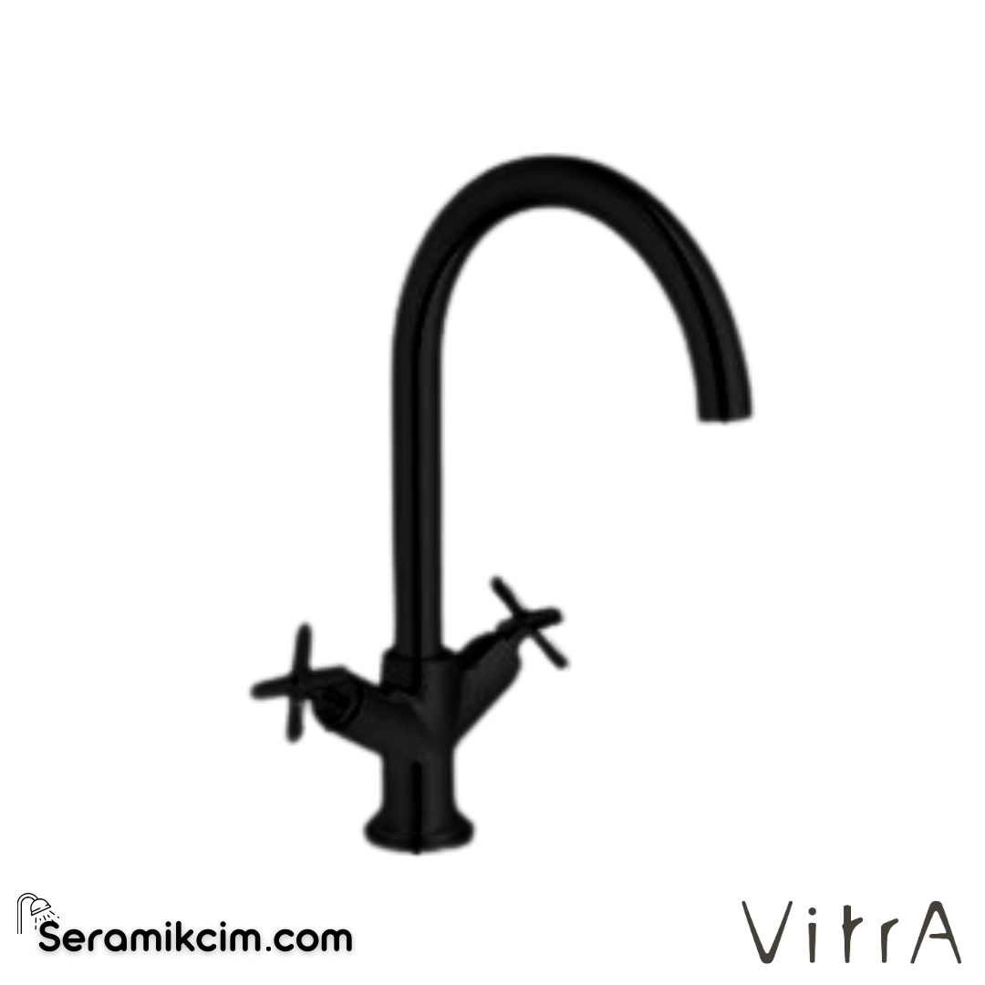 VitrA Origin Classic Eviye Bataryası Mat Siyah A4291136 - A4291136