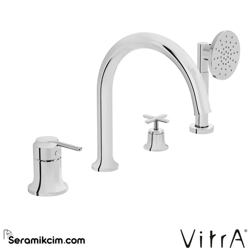Vitra Origin Classic Küvet Bataryası (4 Delikli) Krom A42900 - A42900