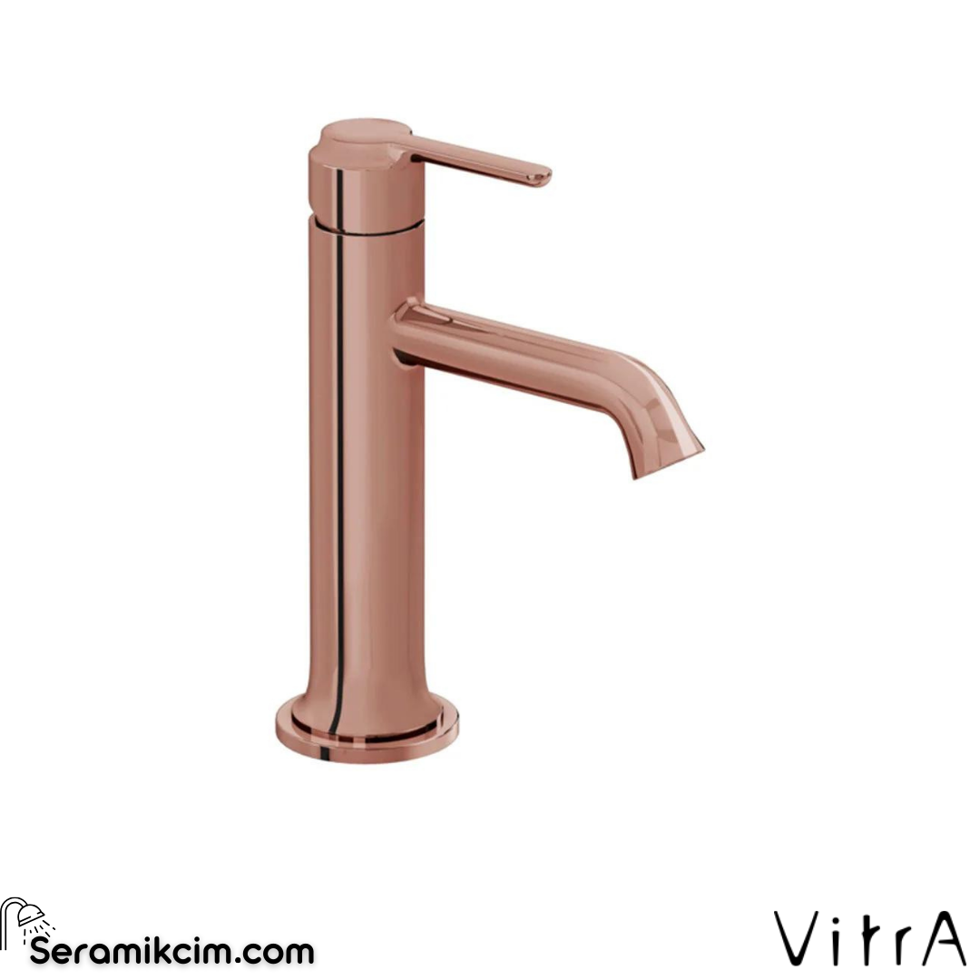 Vitra Origin Classic Lavabo Bataryası (Üstten Kumandalı), Soft Bakır