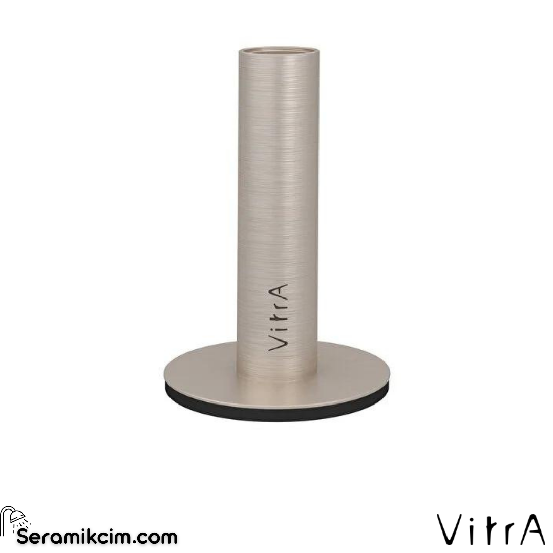 Vitra Origin Dış Fırçalığı, Yerden, Tekli, Fırçalı Nikel