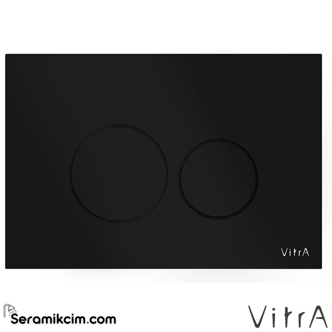 VitrA Origin Kumanda Paneli, Siyah 740-1601 - 740-1601