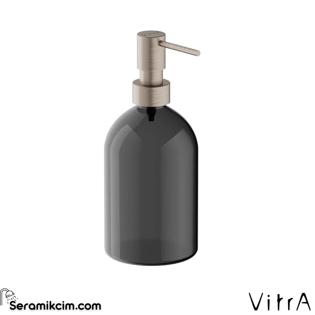 Vitra Origin Sıvı Sabunluk, Fırçalı Nikel