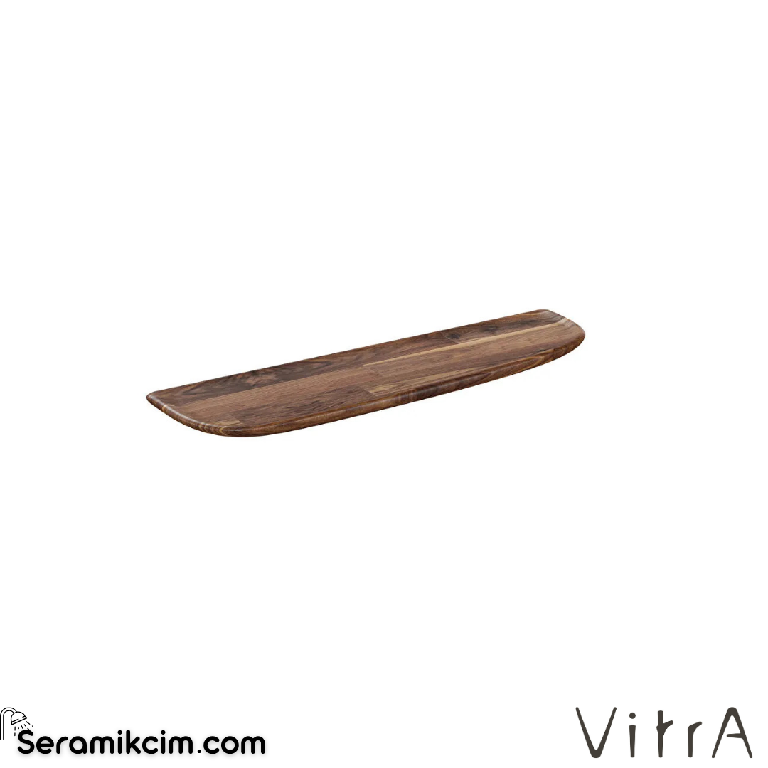 VitrA Plural Raf 55cm Koyu Meşe, Sağ 64061