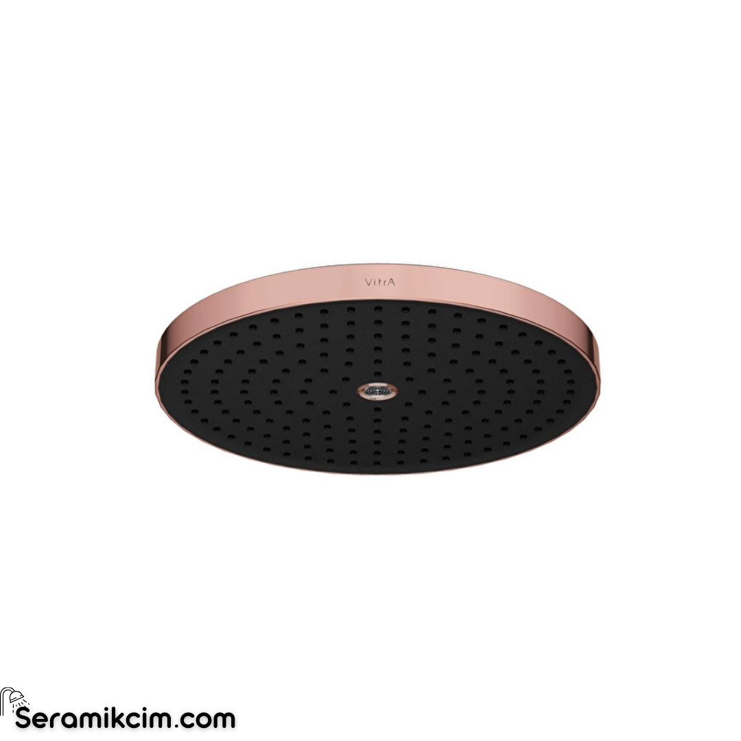 Vitra Prime Round Duş Başlığı 2 Fonksiyonlu 300 Ø Parlak Bakır A4592229
