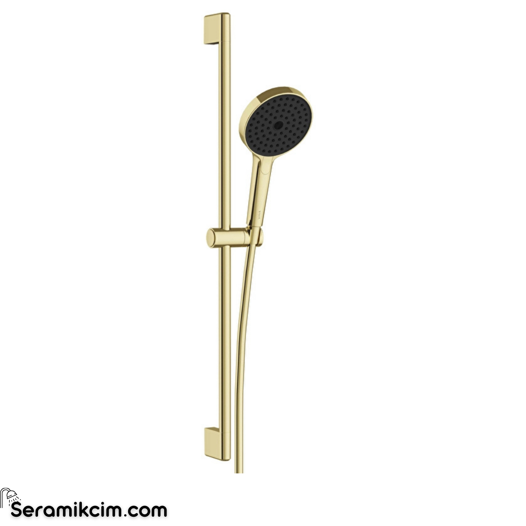Vitra Prime Round Sürgülü El Duşu 3 Fonksiyonlu 130Mm S Altın A4592774