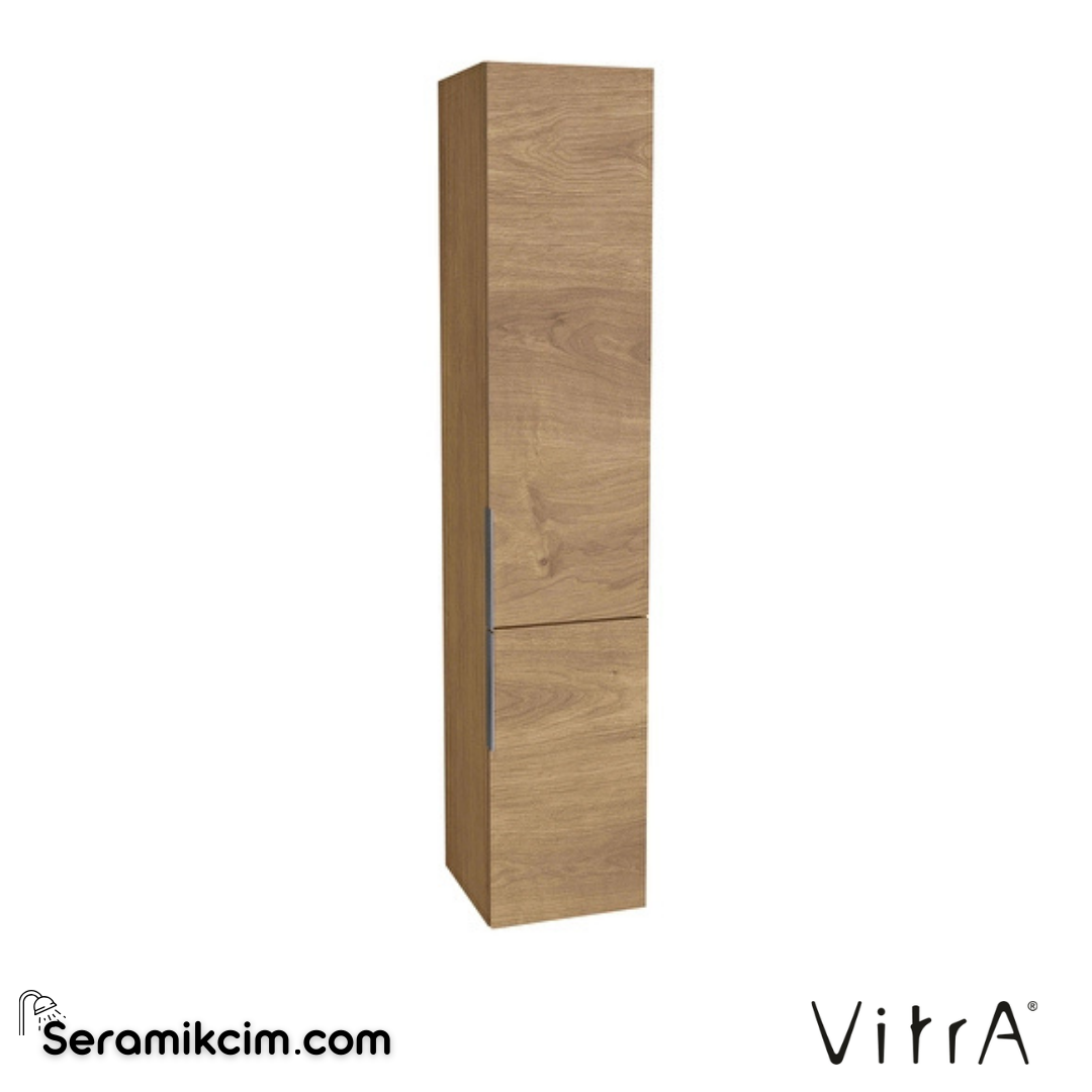 VitrA Quadrum Boy Dolabı 35 cm altın meşe, sağ 62558 - 62558
