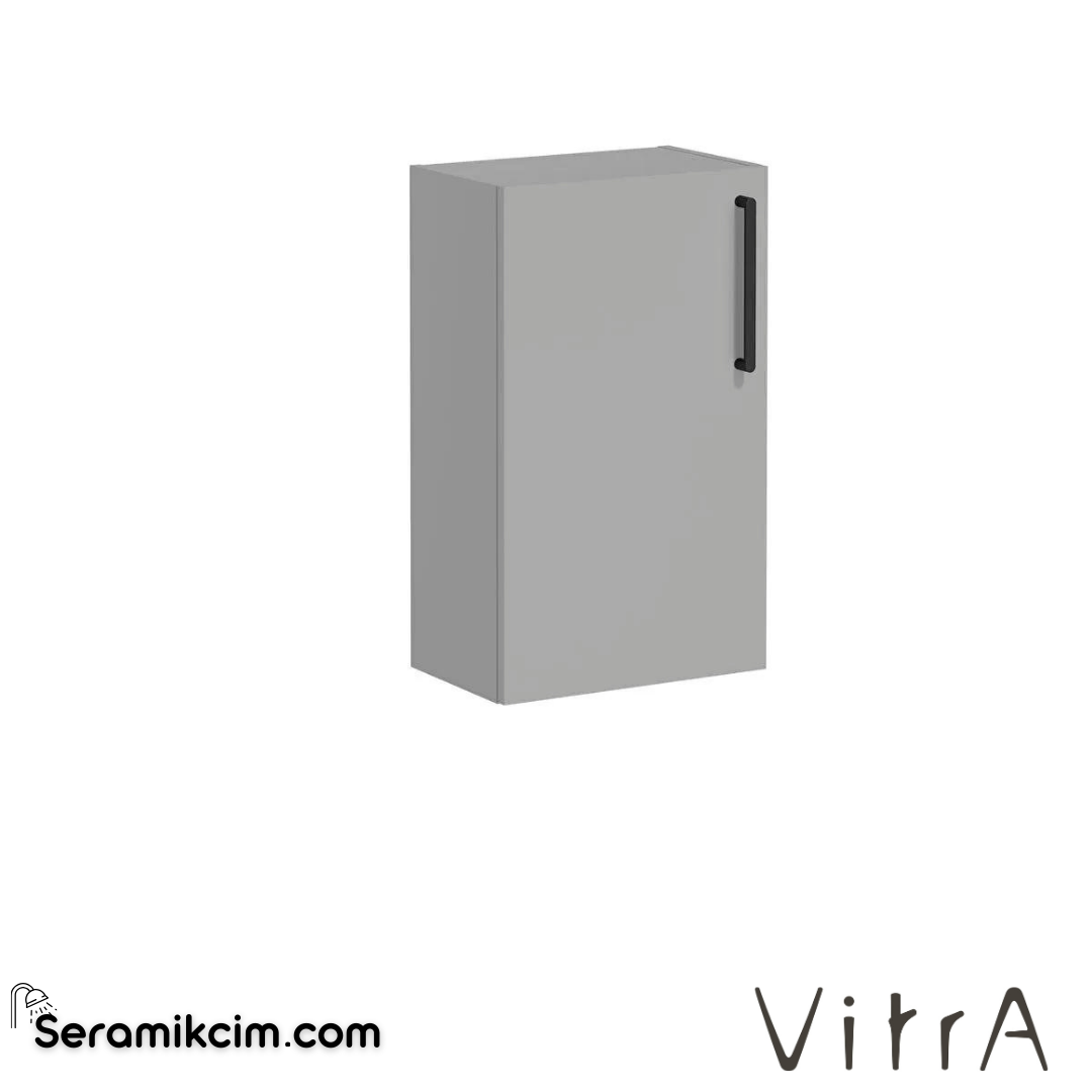 Vitra Root Alt Ünite, 40 Cm, Dar, Mat Kaya Gri, Sol - 68034