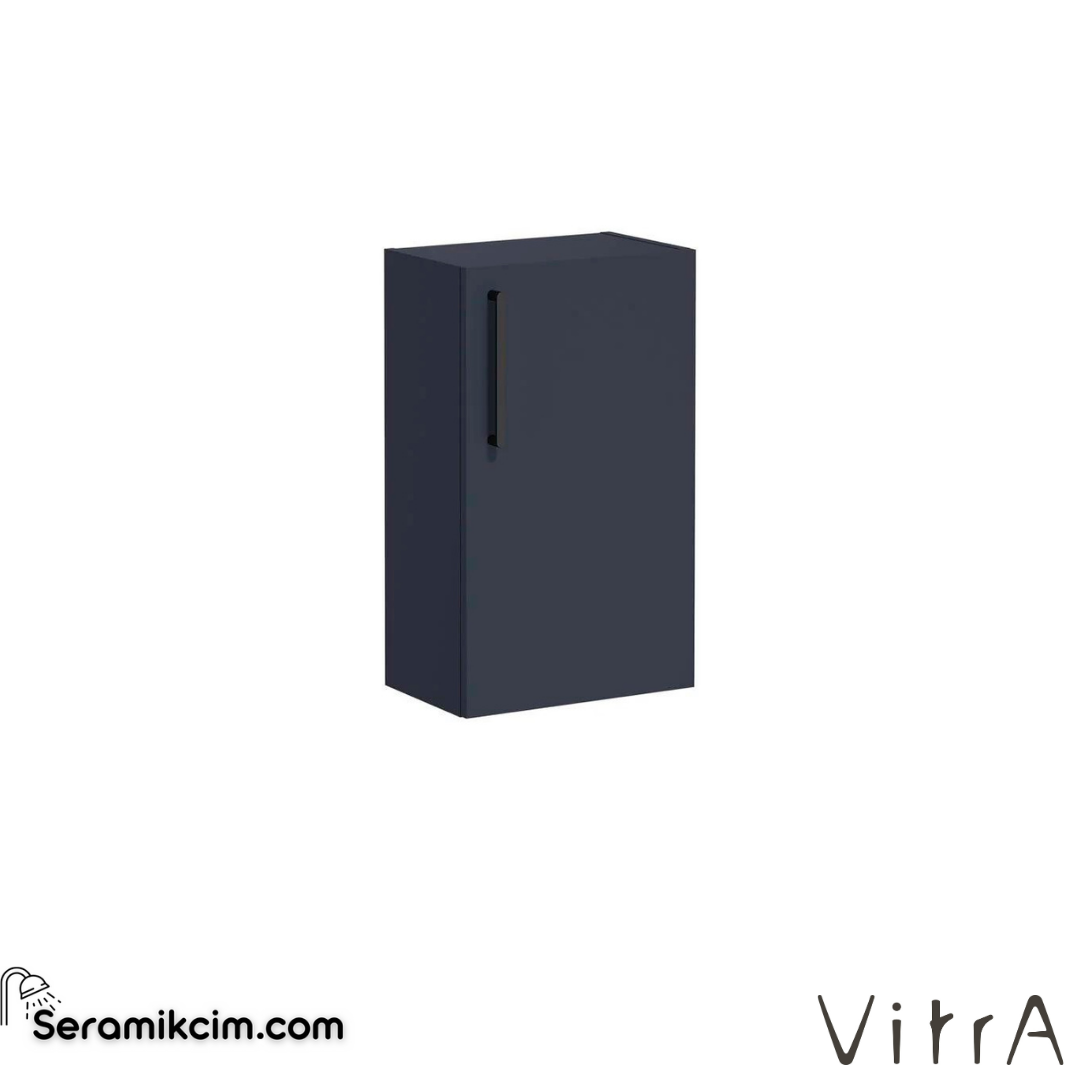Vitra Root Alt Ünite, 40 Cm, Dar, Mat Lacivert, Sağ
