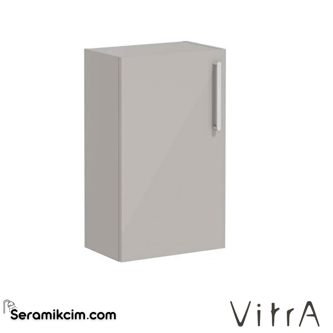 Vitra Root Alt Ünite, 40 Cm, Dar, Parlak Sahra Beji, Sol - 66220