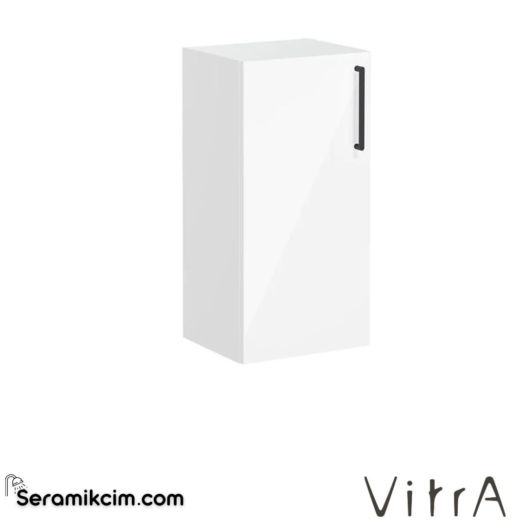 Vitra Root Alt Ünite, 40 Cm, Parlak Beyaz, Sol - 66489