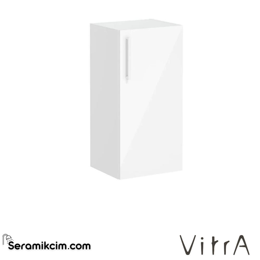 Vitra Root Alt Ünite, 40 Cm, Parlak Beyaz, Sağ - 66483