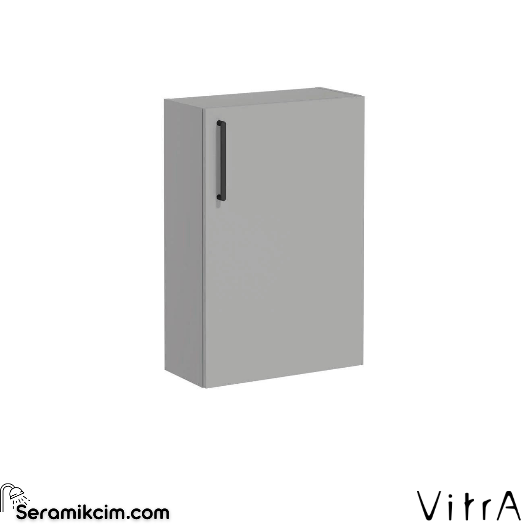 Vitra Root Alt Ünite, 55 Cm, Dar, Mat Kaya Gri, Sağ