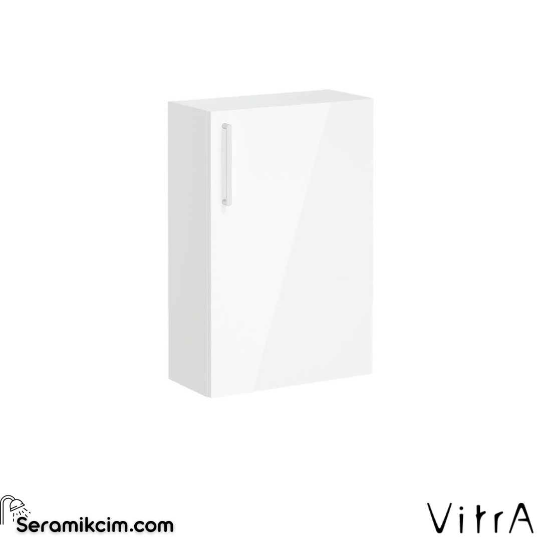 Vitra Root Alt Ünite, 55 Cm, Dar, Parlak Beyaz, Sağ