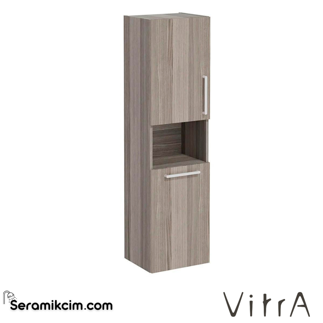 Vitra Root Boy Dolabı, 40 Cm, Kısa, Çamaşır Sepetli, Cordoba, Sol - 68009