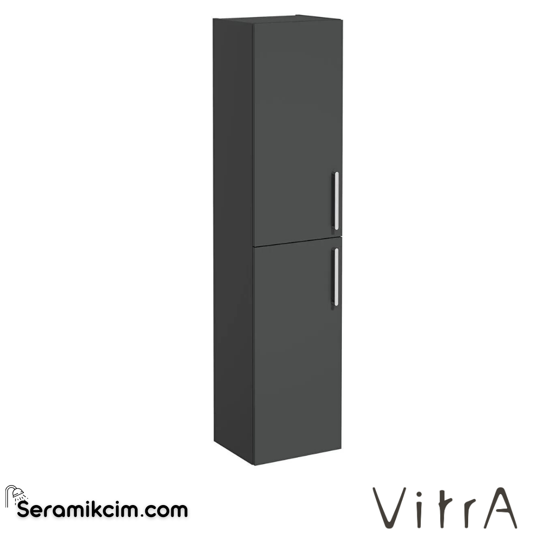 Vitra Root Boy Dolabı, 40 Cm, Mat Fırtına Gri - 68003