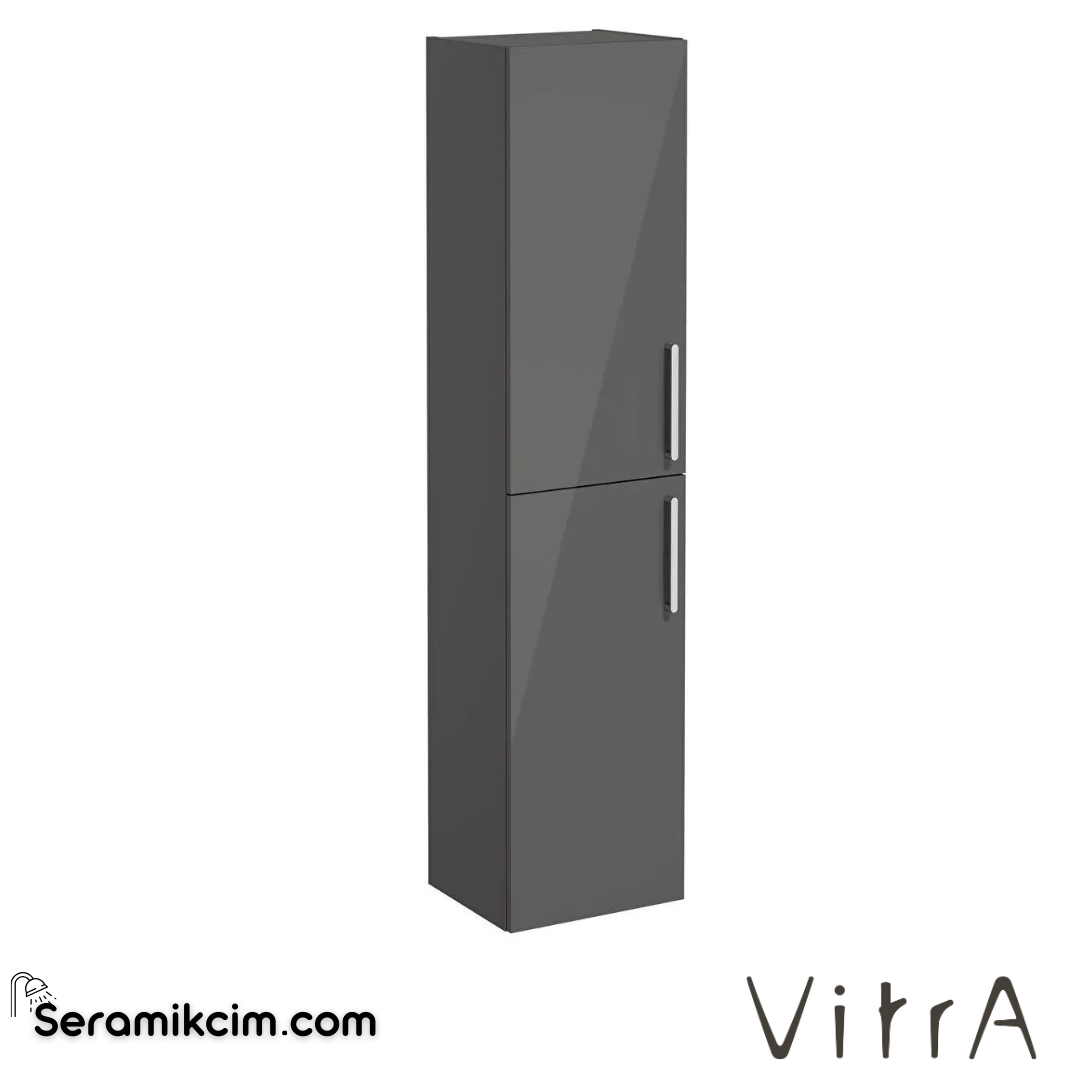 Vitra Root Boy Dolabı, 40 Cm, Parlak Antrasit - 66224