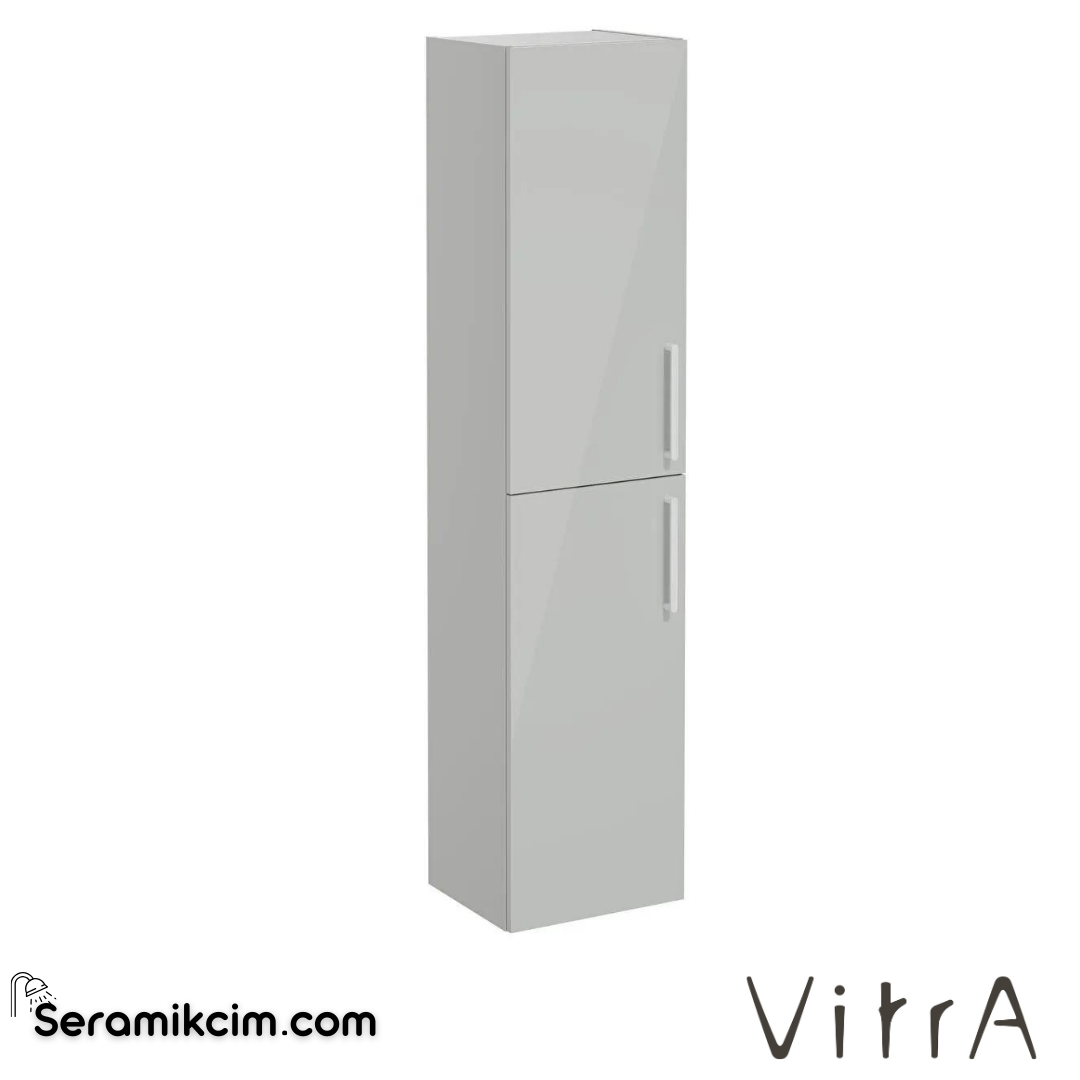 Vitra Root Boy Dolabı, 40 Cm, Parlak İnci Grisi - 66227