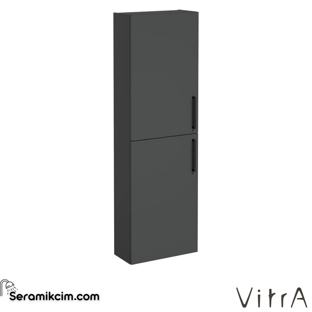 Vitra Root Boy Dolabı, 55 Cm, Dar, Mat Fırtına Gri