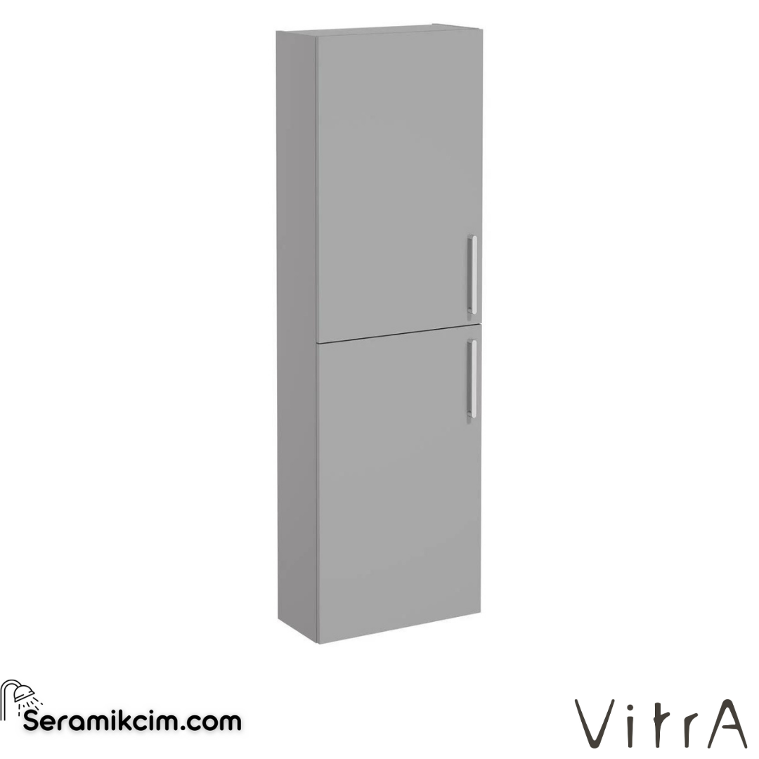 Vitra Root Boy Dolabı, 55 Cm, Dar, Mat Kaya Gri