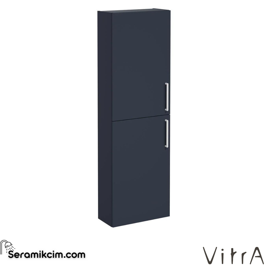 Vitra Root Boy Dolabı, 55 Cm, Dar, Mat Lacivert