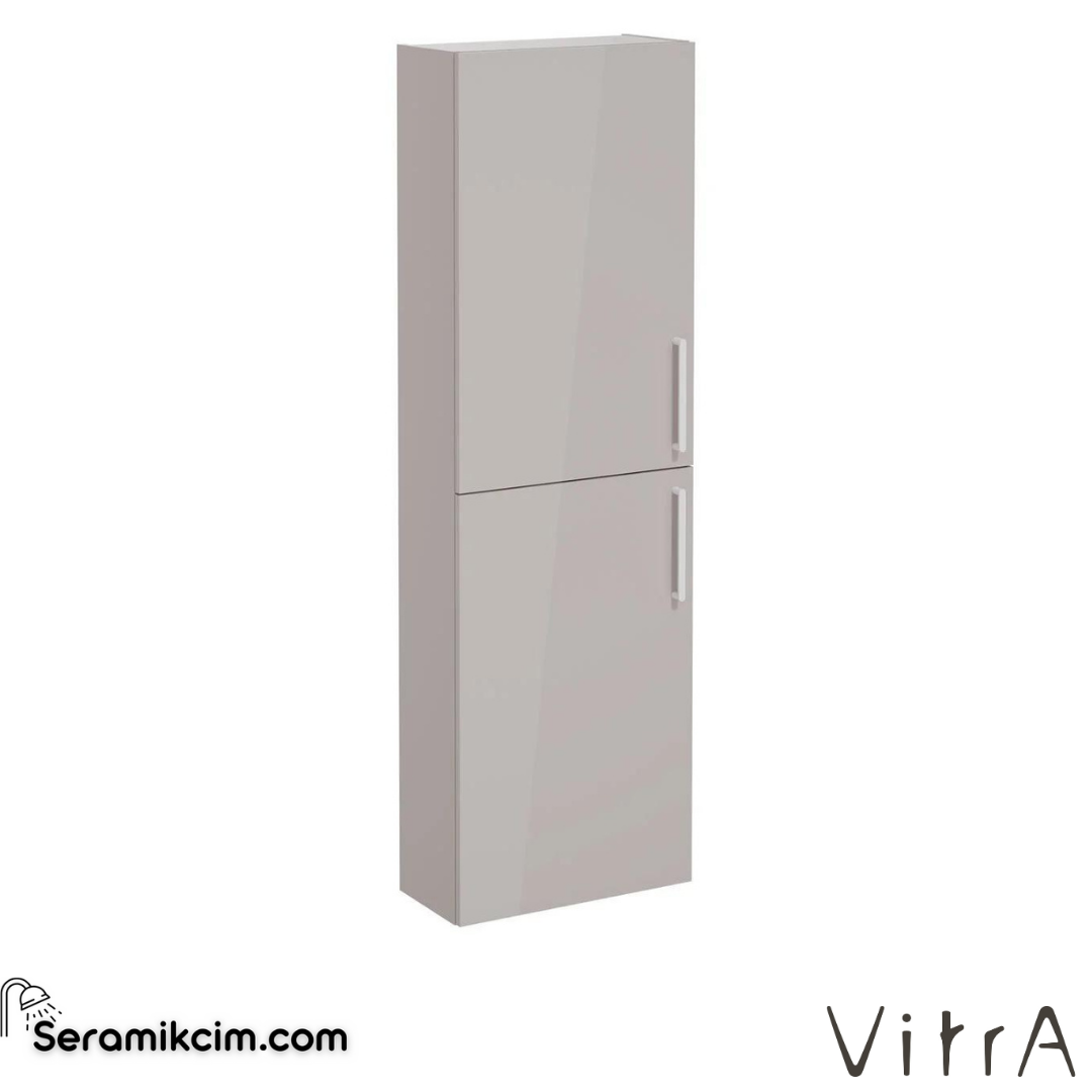 Vitra Root Boy Dolabı, 55 Cm, Dar, Parlak Sahra Beji