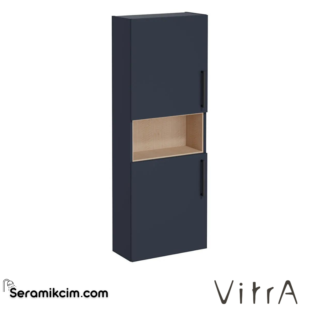 Vitra Root Boy Dolabı, 55, Dar, Kısa, Mat Lacivert - 68016