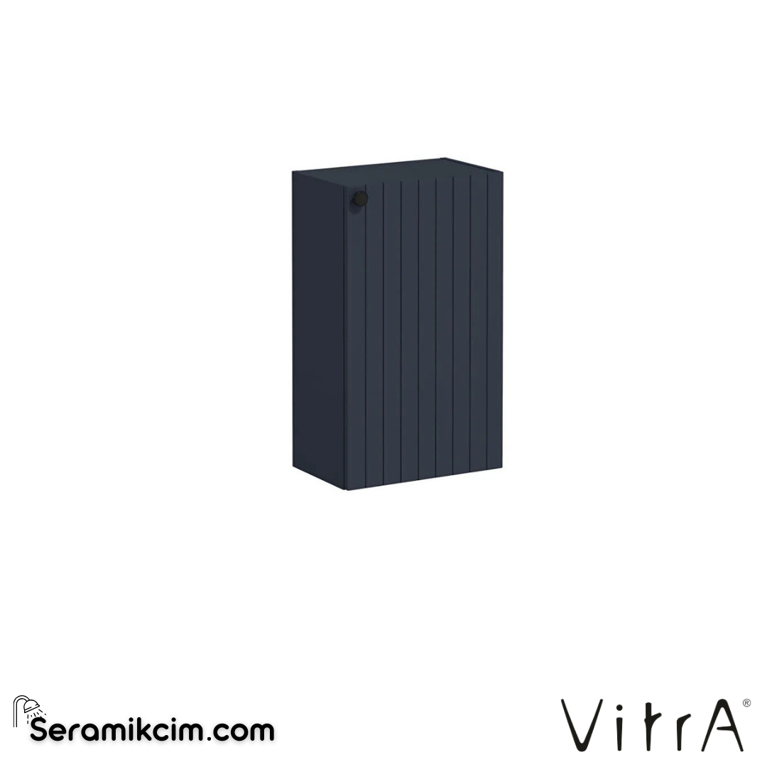 Vitra Root Groove Alt Ünite, 40 Cm, Dar, Mat Lacivert, Sağ - 69147